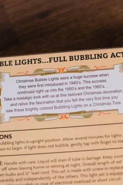 Online Decorator's Warehouse Kurt S. Adler Classic 7 Bubble Light Set