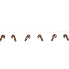 Hot Decorator's Warehouse 68"L Infinity Light Candy Cane Garland