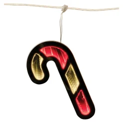 Hot Decorator's Warehouse 68"L Infinity Light Candy Cane Garland