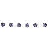 Clearance Decorator's Warehouse 68"L Infinity Light Snowflake Garland
