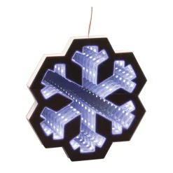 Clearance Decorator's Warehouse 68"L Infinity Light Snowflake Garland