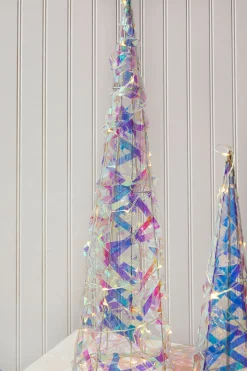 Sale Decorator's Warehouse LED Iridescent Trees (Battery Operated) - Set Of 2