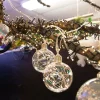 Decorator's Warehouse LED String Lights With Clear Balls - 4” Orbs