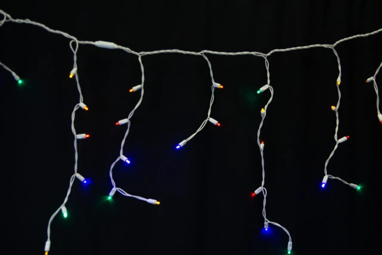 Best Decorator's Warehouse 5MM Icicle Lights - Multi