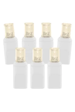 Decorator's Warehouse 5mm Warm White (White Cord) - 70L 4" Spacing