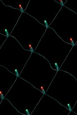 Outlet Decorator's Warehouse Net Red/Green - 5mm 100L 4'x6'