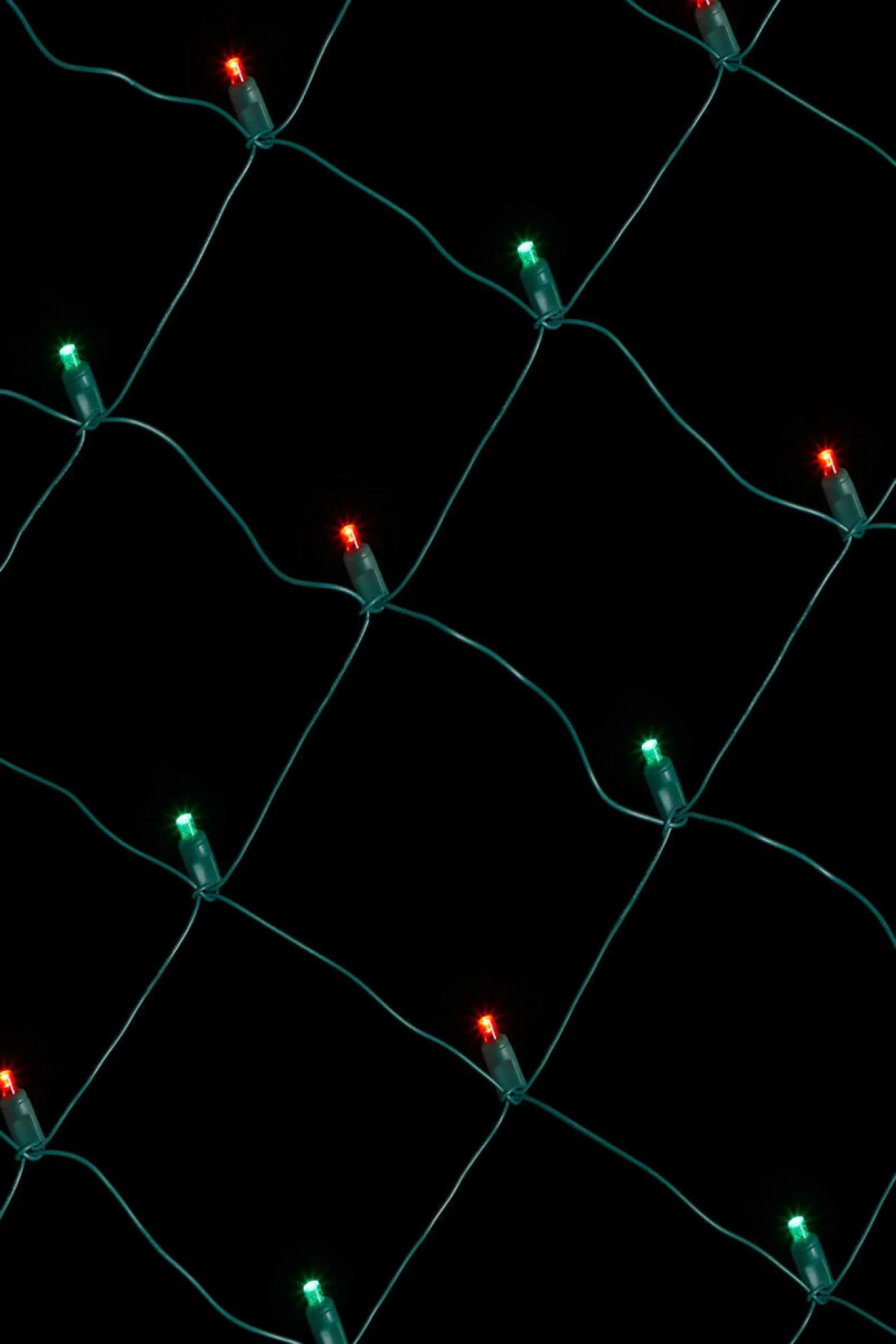 Outlet Decorator's Warehouse Net Red/Green - 5mm 100L 4'x6'