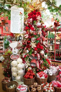 Best Decorator's Warehouse Red Tin Bells - Set Of 3