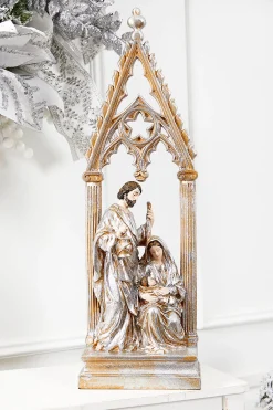 Online Decorator's Warehouse 23"Resin Cathedral Holy Family