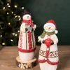 Decorator's Warehouse Resin Knit Snowman