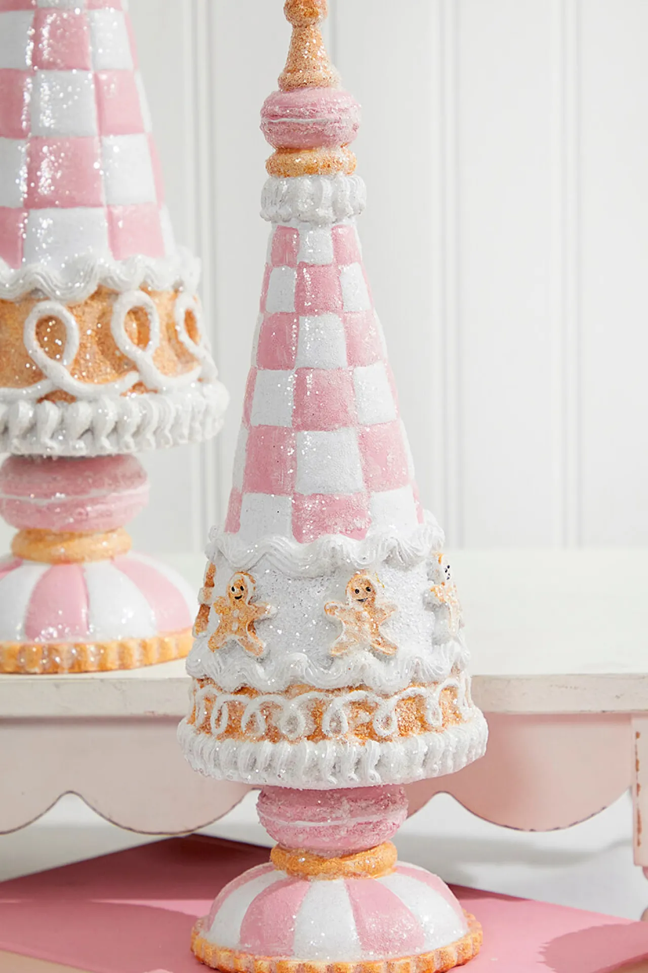 Clearance Decorator's Warehouse Sweets Gingerbread Tree - Set Of 2